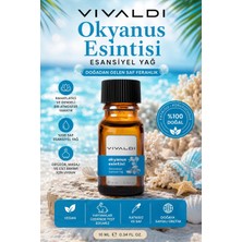 Vivaldi Home Okyanus Esintisi Uçucu Yağ Buhurdanlık Yağı Doğal Uçucu Yağ Oda Kokusu Aromaterapi Yağ