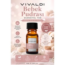 Vivaldi Home Bebek Pudrası Uçucu Yağ ,buhurdanlık Yağı,doğal Uçucu Yağ,oda Kokusu, Aromaterapi Yağ, Esansiyel Yağ