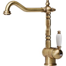 Franke Old England Spiralsiz Bronze Armatür