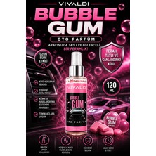 Vivaldi Car Bubble Gum Oto Parfümü 120 ml | Ferahlatıcı Etki
