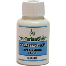 Terlans Maskeleme Jeli Su Bazlı Boyalar İçin Koruma 60 Ml Kullanıma Hazır Jel
