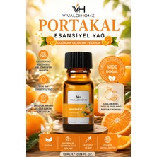 Vivaldi Home Portakal Esansiyel Uçucu Yağ – Doğal Aromaterapi & Buhurdanlık Yağı | 10 ML