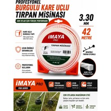 İmaya Pro Burgulu Tırpan Misinası 3.30M x 42MT Beyaz
