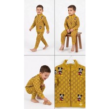Beruflic Sevımlı Balık Mıno 2-5 Yaş Boy Fermuar Detaylı 2 Li Çocuk Takımı