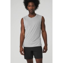 Alo Yoga Alo Rahat Kesim Spor Erkek Atlet - Hafif ve Nefes Alabilen Jersey Kumaş
