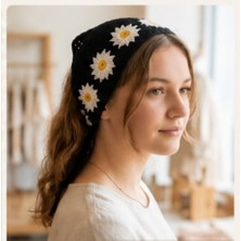 Joinkidz Bohem Örme Pamuklu Bandana Eşarp Kadın/kız