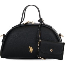 U.S. Polo Assn. Sıyah Kadın Omuz Çantası US26155