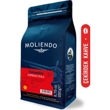 Moliendo Colombia Supremo Huila Yöresel Kahve (Çekirdek Kahve) 250 g