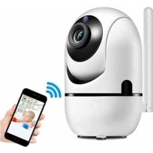 Uravas Store 360° Full Hd Akıllı Kamera Hareket Sensörlü Wifi Kamera Çocuk Güvenlik Kamerası