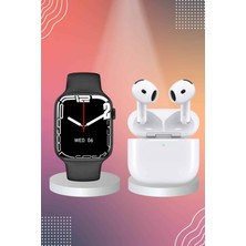 OtoTech 3.nesil Tws Bluetooth Kulaklık ve Dokunmatik Ekran Akıllı Saat Sesli Görüşme