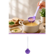 Silicolife Klasik Silikon Kepçe Mutfak Yardımcısı SL034 LİLA