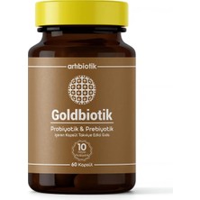 Doğadan Bizim Artıbiotik Goldbiotik Probiyotik & Prebiyotik 60 Kapsül