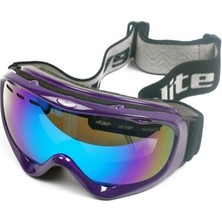 Evolite Snow SP140-P Kadın Kayak Gözlüğü Renkli Polikarbonat Çizilmez Lens Özellikleriyle