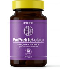 Artıbiotik Doğadan Bizim Artıbiotik Proprelife Kollajen Probiyotik & Prebiyotik 60 Kapsül