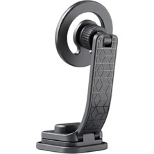 OtoTech Araç Konsol Telefon Tutucu 360° Döner Katlanabilir Stand