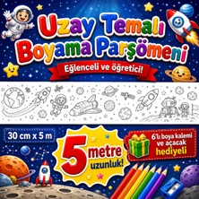 Rengi Alem Uzay Macerası Boyama