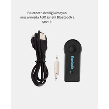 Uravas Store Bluetooth Araç Kiti Aux Mp3 Çalar Kablosuz Eller Serbest Cihaz