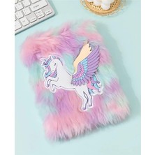 Hereveoyuncak Unicorn Tasarımlı Peluş Hatıra Deftteri