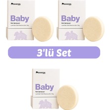 Baboon Natural Baby Katı Şampuan 3’lü Set | Bebek & Hassas Ciltler Için | Doğal & Vegan