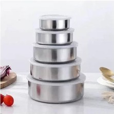 Midas Toptan Home Paslanmaz Çelik Yemek Saklama Kabı Seti