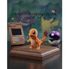 3dcrafttr Charmander Figür Oyuncak - 8 cm Pokemon Dekoratif Masa Üstü Biblo