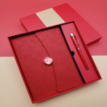 Hereveoyuncak Promosyon Defter Kalem Seti Kırmızıı Renk