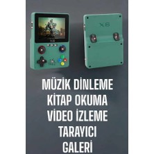 Uravas Store 3.5 Inç Ekran 1000 Oyunlu Oyun Konsolu El Atarisi Miüzik Dinleme ve Kitap Okuma