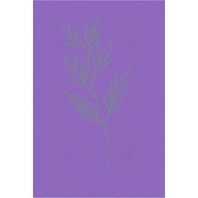 Kartela Halı Evo Halı Mor Makine Halısı Jüt Taban %100 Polyester Salon ve Oturma Odası Halısı