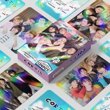 Kpop Dünyası Cortıs Çift Yön Baskılı Hologramlı Lomo Card Seti (60 Pcs)