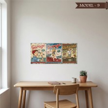 Akıllı Kağıt Cam Görünümlü Yapışkanlı Tablo Diğer (Model- 9)