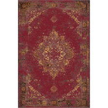 Kartela Halı Melo Halı Bordo Makine Halısı Jüt Taban %100 Polyester Salon ve Oturma Odası Halısı