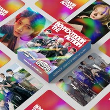 Kpop Dünyası Boynextdoor '' The Action '' Çift Yön Baskılı Hologramlı Lomo Card Seti (60 Pcs)