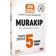 Data 2026 Gys Dib Diyanet Işleri Başkanlığı Murakıp 5 Deneme Çözümlü Görevde Yükselme Data Yayınları