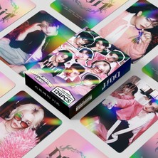 Kpop Dünyası Stray Kıds '' Do It '' Çift Yön Baskılı Hologramlı Lomo Card Seti (60 Pcs)