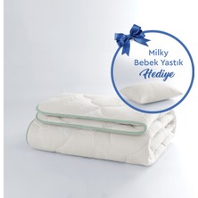 Yataş Mini Milky Bebek Yorgan - Yastık Hediyeli