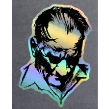 Sticker Usta Atatürk Hologram Gazi Mustafa Kemal Atatürk Janjanlı Çok Renkli Sticker Başbuğ Büyük Türk Sticker 00277