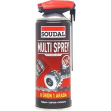 Soudal Pas Sökücü Yağlayıcı Multi Sprey 400 ml Kobra Başlık
