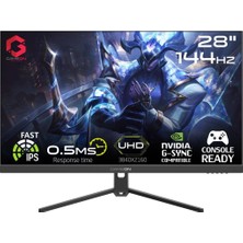 Gameon GOP28UHD144IPS 28" 0.5 Ms 4K 144 Hz Oyuncu Monitörü Outlet