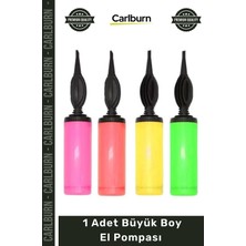 Carlburn #pompa Dayanıklı Plastik Balon Şişirme Aparatı Pratik Taşınabilir Hava Basma 1 Adet El Pompası