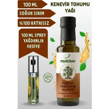 Matdeer Soğuk Sıkım Kenevir Tohumu Yağı 100 ml - %100 Saf ve Doğal