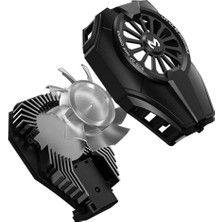 OtoTech Mey Ithalat®  DL06 Rgb Radyatör Telefon Soğutucu Fan - Siyah