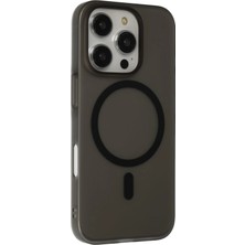 OtoTech Mey Ithalat®  iPhone 16 Pro Tuna Pc Slim Magsafe Kapak - Siyah