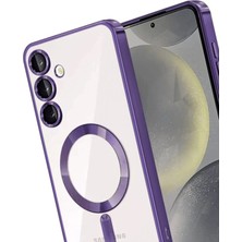 OtoTech Mey Ithalat®  Samsung Galaxy A17 5g Kross Magneticsafe Kapak - Mor
