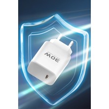 OtoTech Mey Ithalat®  JK89 30W Type-C Çıkışlı Ekstra DC67 1m Type-C To Type-C Kablolu Pd Şarj Cihaz�