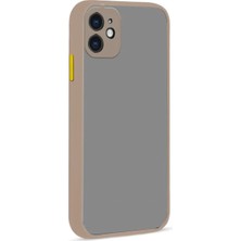 OtoTech Mey Ithalat®  iPhone 12 Kılıf Montreal Silikon Kapak - Pembe
