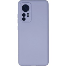 OtoTech Mey Ithalat®   Mi 12 Kılıf Nano Içi Kadife Silikon - Lila