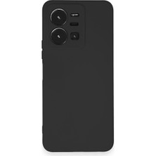 OtoTech Mey Ithalat®  Vivo Y35 Kılıf Nano Içi Kadife Silikon - Siyah
