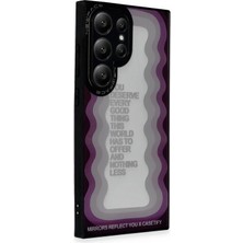 OtoTech Mey Ithalat®  Samsung Galaxy S23 Ultra Kılıf Mirror Desenli Kapak - Mirror - 5