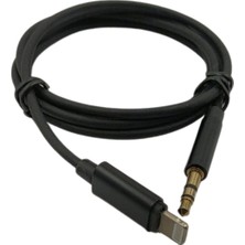OtoTech Otetechparca® iPhone Lightning Aux Araç Dönüştürücü Ses Kablosu 35 mm Jack Girişli