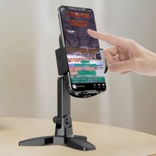 OtoTech Otetechparca® Masaüstü Telefon Standı 360 Derece Dönebilen Başlıklı Ayaklı Telefon Tripodu